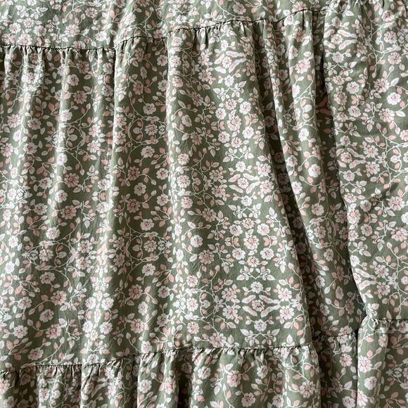 Floral Maxi Dress with Puff Sleeves - Picture 8 of 8